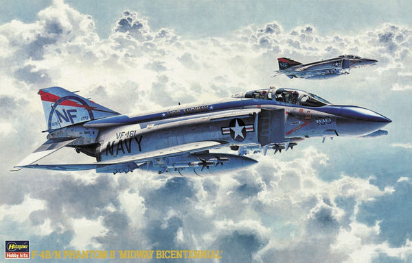 Hasegawa 1/48 F-4B/N W/ONE PIECE CANOPY PT10