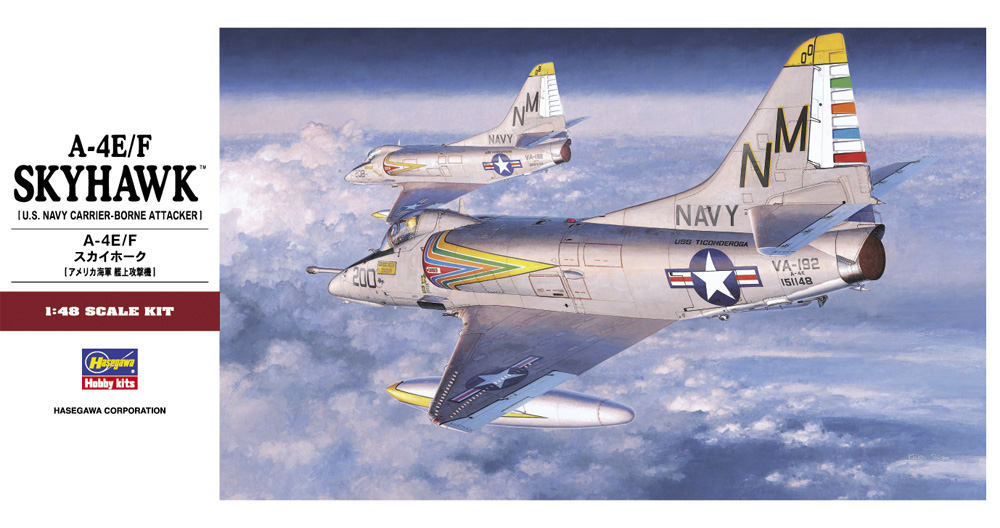 Hasegawa [PT21] 1/48  A-4E/F SKYHAWK | 4967834072213