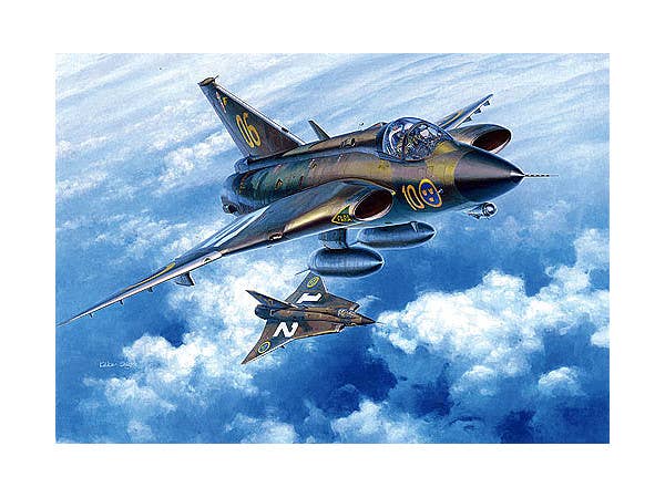 Hasegawa 1/48 J35F/J Draken | 4967834072411
