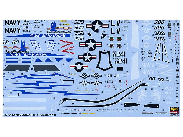 Hasegawa [PT47] 1:48 A-7D/E CORSAIR II | 4967834072473