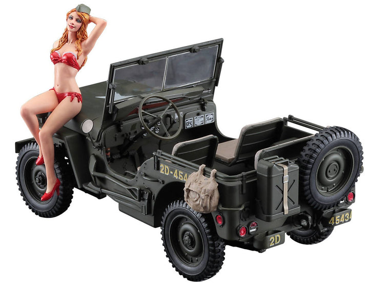 Hasegawa 1/24 1/4 Ton 4X4 Utility Truck SP449 | 4967834522497