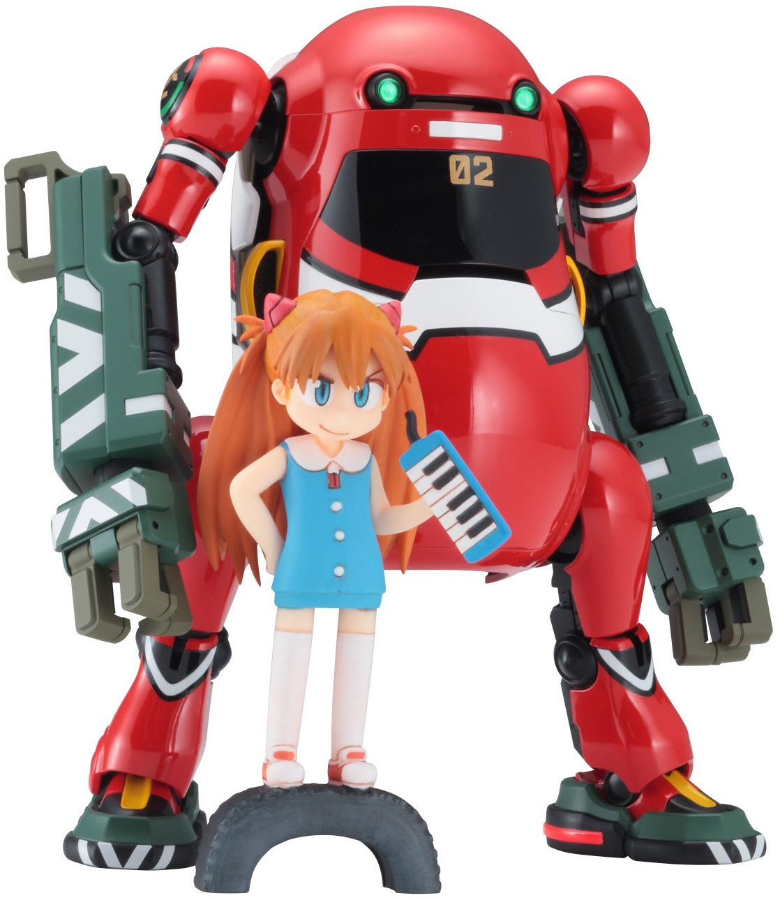 Hasegawa 1/20 MechatroWeGo x Evangelion Unit-02 + Asuka Langley - P-REX Hobby
