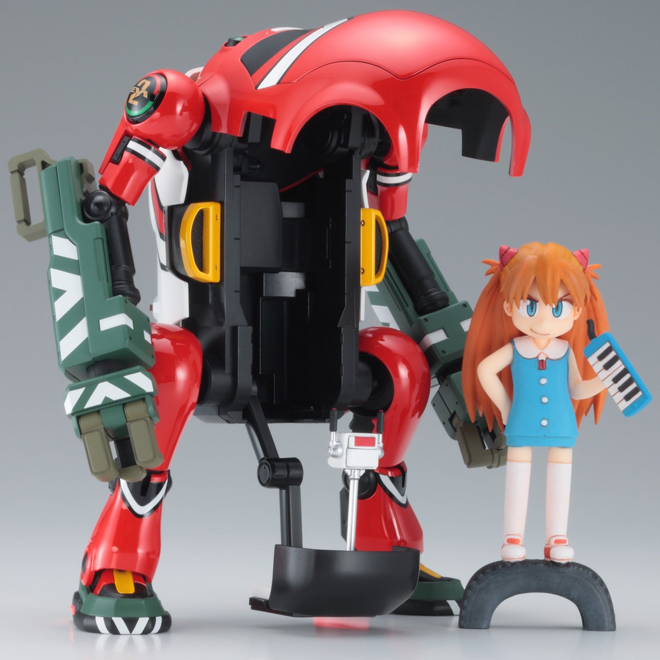 Hasegawa 1/20 MechatroWeGo x Evangelion Unit-02 + Asuka Langley - P-REX Hobby