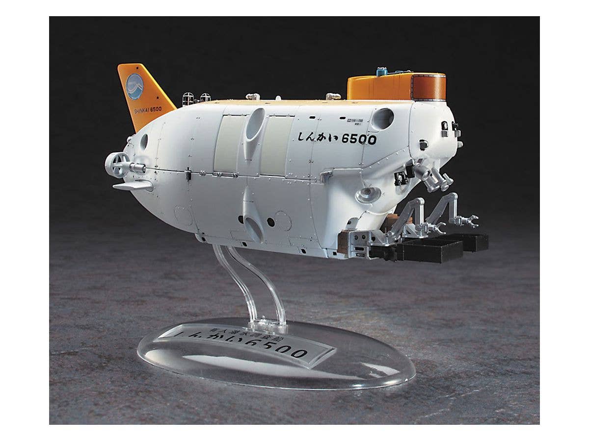 Hasegawa 1/72 Manned Research Submersible Shinkai 6500 W/ Completion 30th Anniversary Wappen | 4967834522923