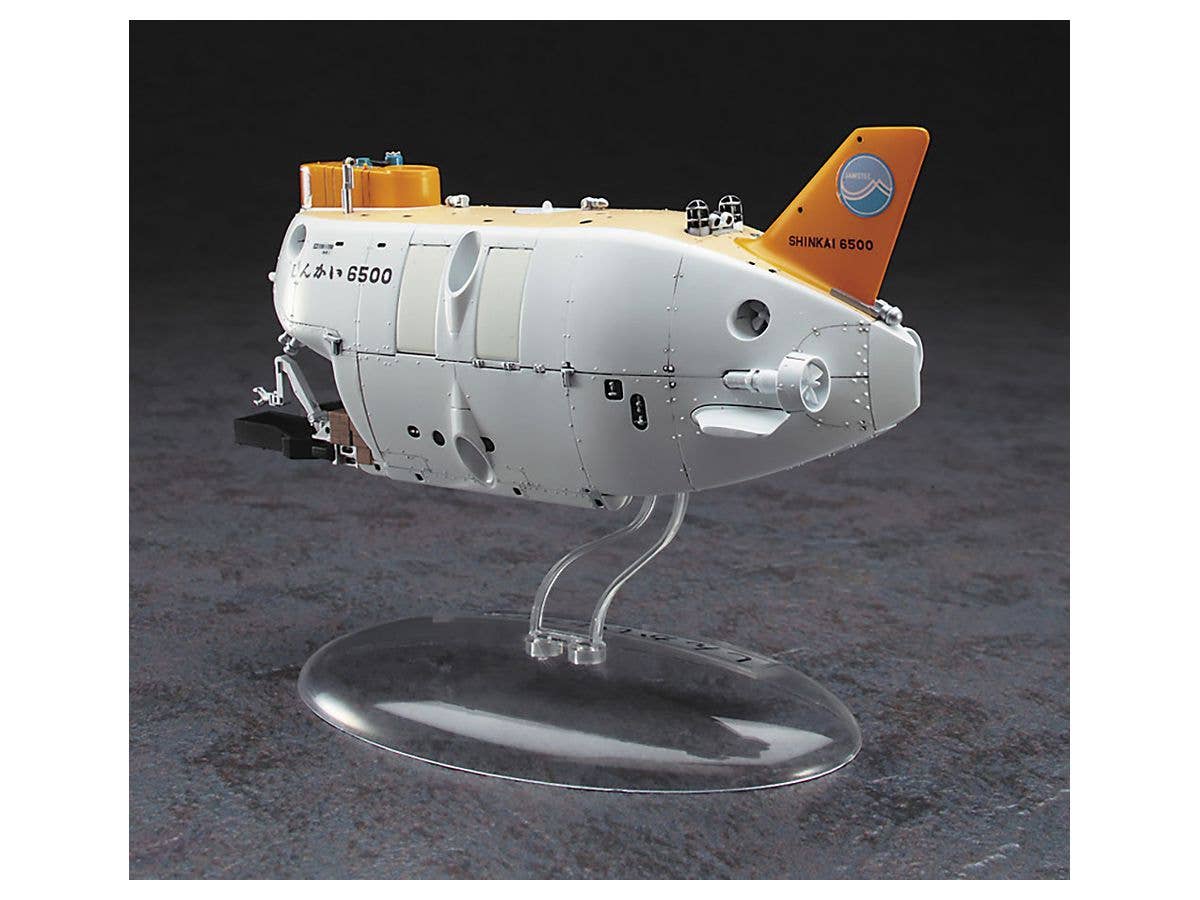 Hasegawa 1/72 Manned Research Submersible Shinkai 6500 W/ Completion 30th Anniversary Wappen | 4967834522923