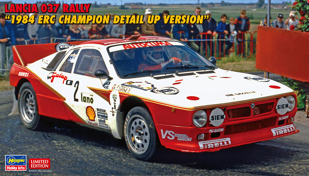 Hasegawa 1/24 Lancia 037 Rally '1984 ERC Champion Detail Up Version' | 4967834523050