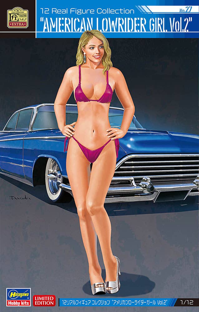 Hasegawa 1/12 Real Figure Collection No.27 “American Lowrider Girl Vol.2” | 4967834523517