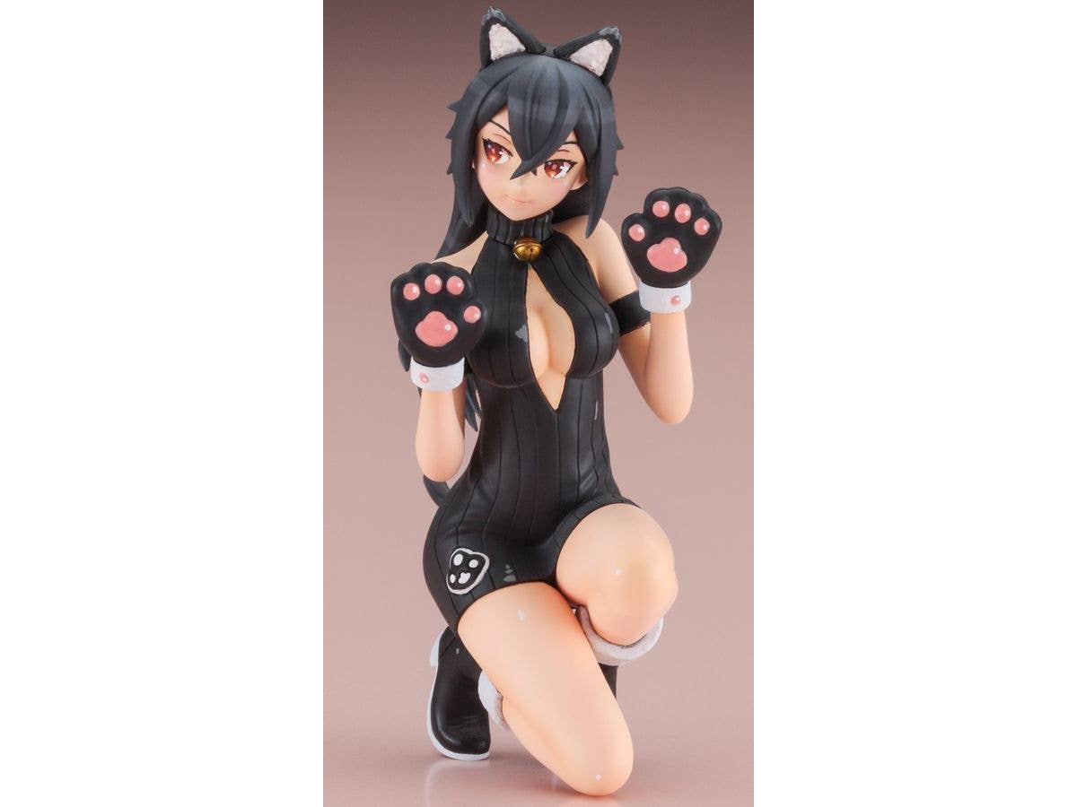 Hasegawa [SP554] 1/12 12 Egg Girls Collection No.37 “Haku Rinpha” (BLACK CAT) | 4967834523548
