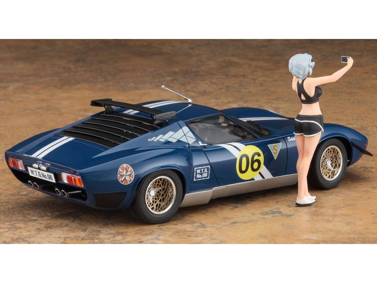 Hasegawa 1/24 Wild Egg Girls LAMBORGHINI JOTA SVR “Sasha Ilyushina” w/FIGURE | 4967834523562