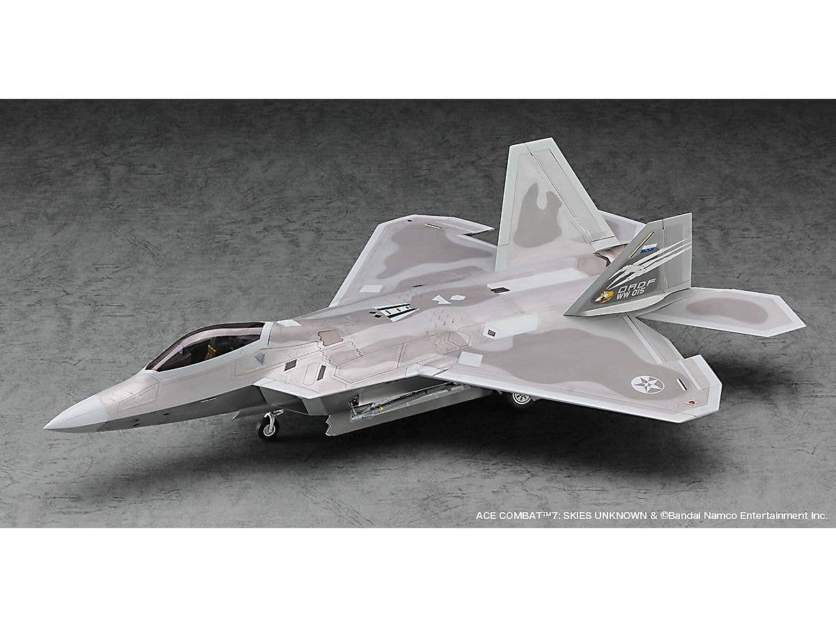 Hasegawa 1/48 [ACE COMBAT 7 SKIES UNKNOWN] F-22 RAPTOR STRIDER 1 | 4967834523586