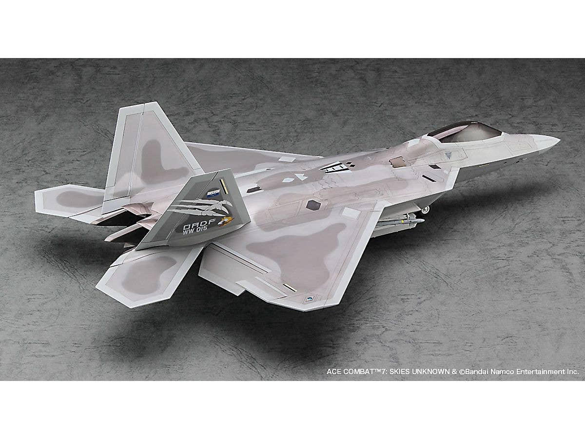 Hasegawa 1/48 [ACE COMBAT 7 SKIES UNKNOWN] F-22 RAPTOR STRIDER 1 | 4967834523586