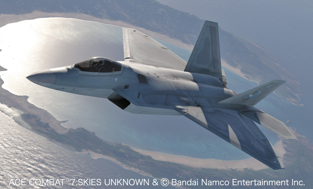 Hasegawa 1/48  [ACE COMBAT 7 SKIES UNKNOWN] F-22 RAPTOR "MOBIUS 1 (IUN)" | 4967834523715