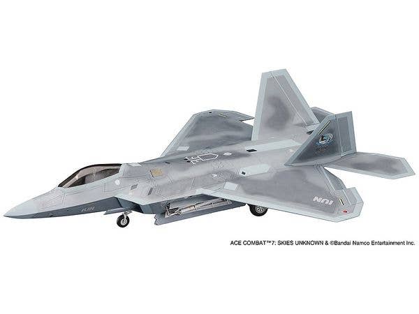 Hasegawa 1/48  [ACE COMBAT 7 SKIES UNKNOWN] F-22 RAPTOR "MOBIUS 1 (IUN)" | 4967834523715