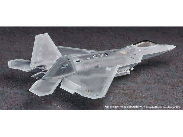 Hasegawa 1/48  [ACE COMBAT 7 SKIES UNKNOWN] F-22 RAPTOR "MOBIUS 1 (IUN)" | 4967834523715