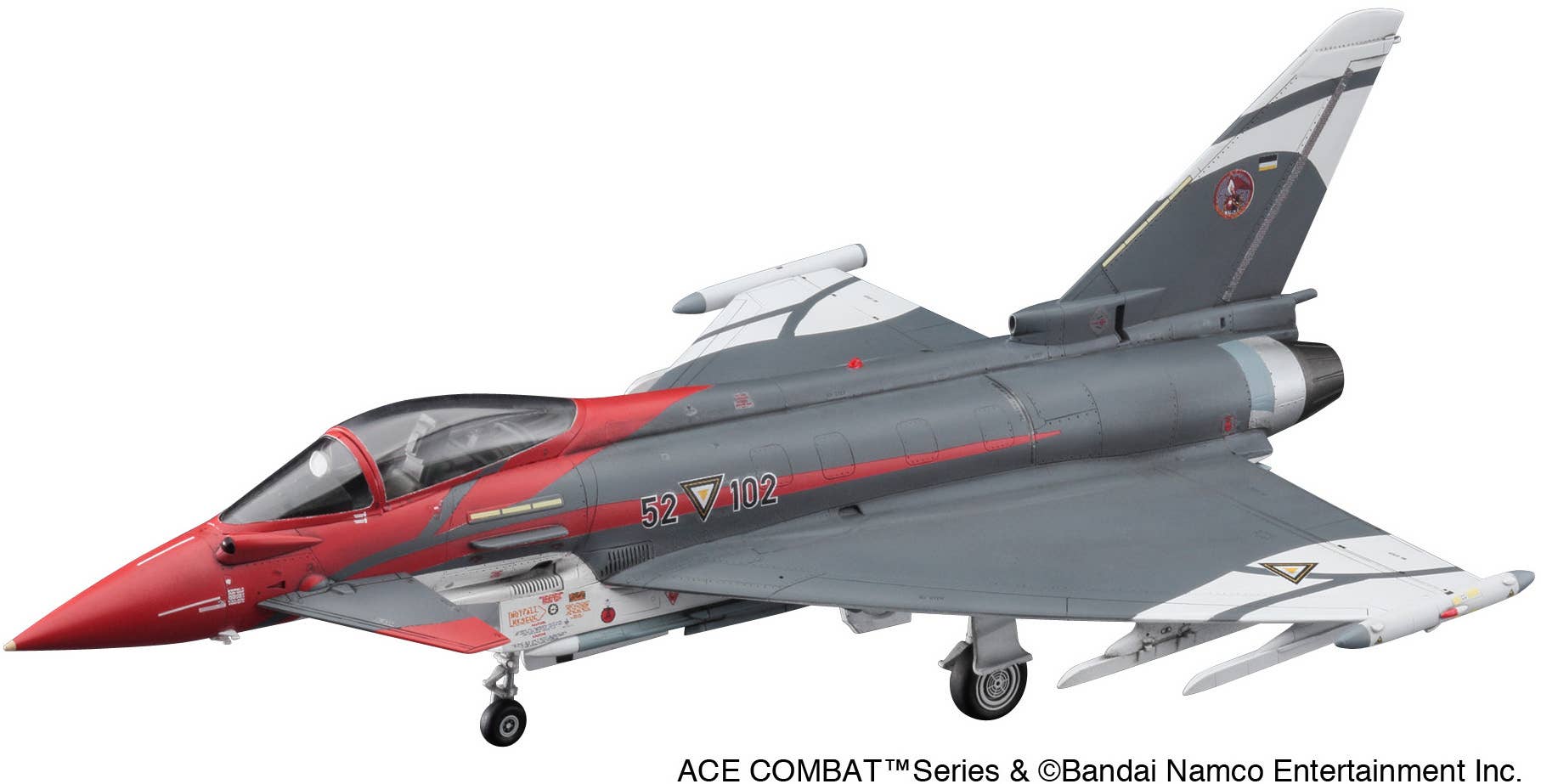 Hasegawa 1/72  [ACE COMBAT ZERO THE BELKAN WAR] EUROFIGHTER TYPHOON single seater "ROT" | 4967834527348