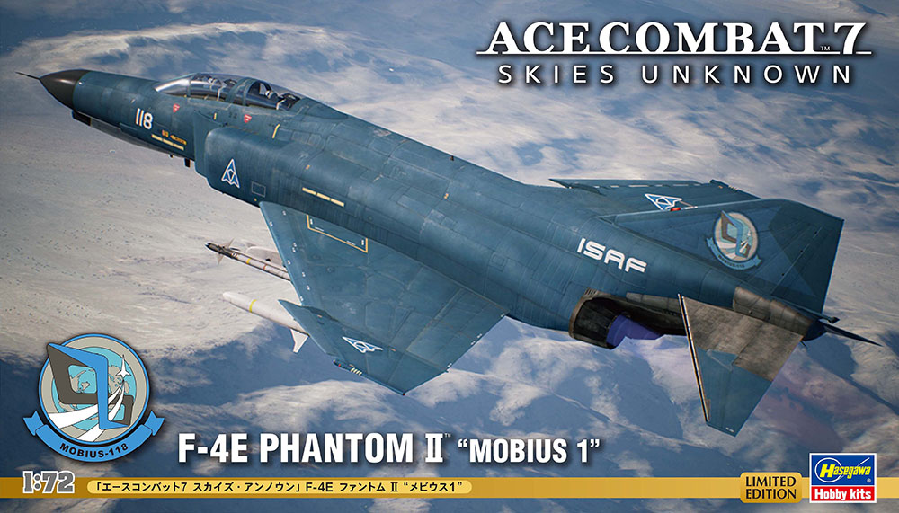 Hasegawa 1/72  [ACE COMBAT 7 SKIES UNKNOWN] F-4E PHANTOM II "MOBIUS 1" | 4967834527461