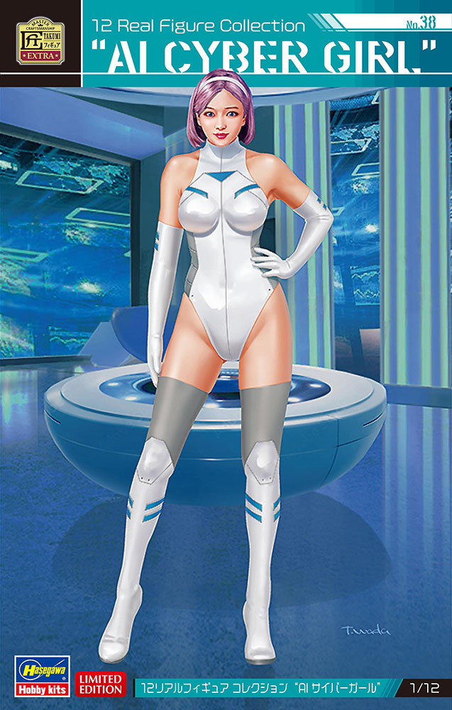 Hasegawa 1/12 12 Real Figure Collection No.38 “AI Cyber Girl” | 4967834527485