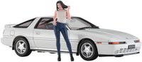 Hasegawa 1/24  TOYOTA SUPRA A70 2.0GT TWIN TURBO 1990 w/GIRL’S FIGURE | 4967834524149