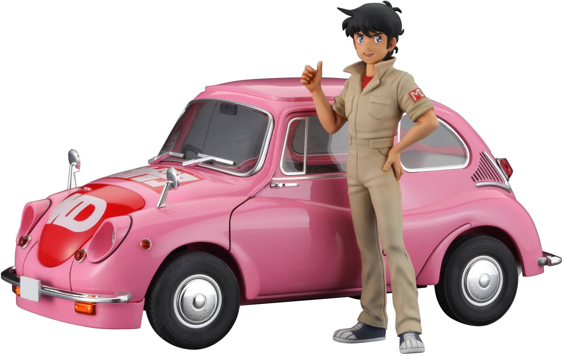 Hasegawa 1/24 [MECHA-DOC] SUBARU 360 w/JUN KAZAMI Figure (Special Ver.) (TBA) | 4967834524545