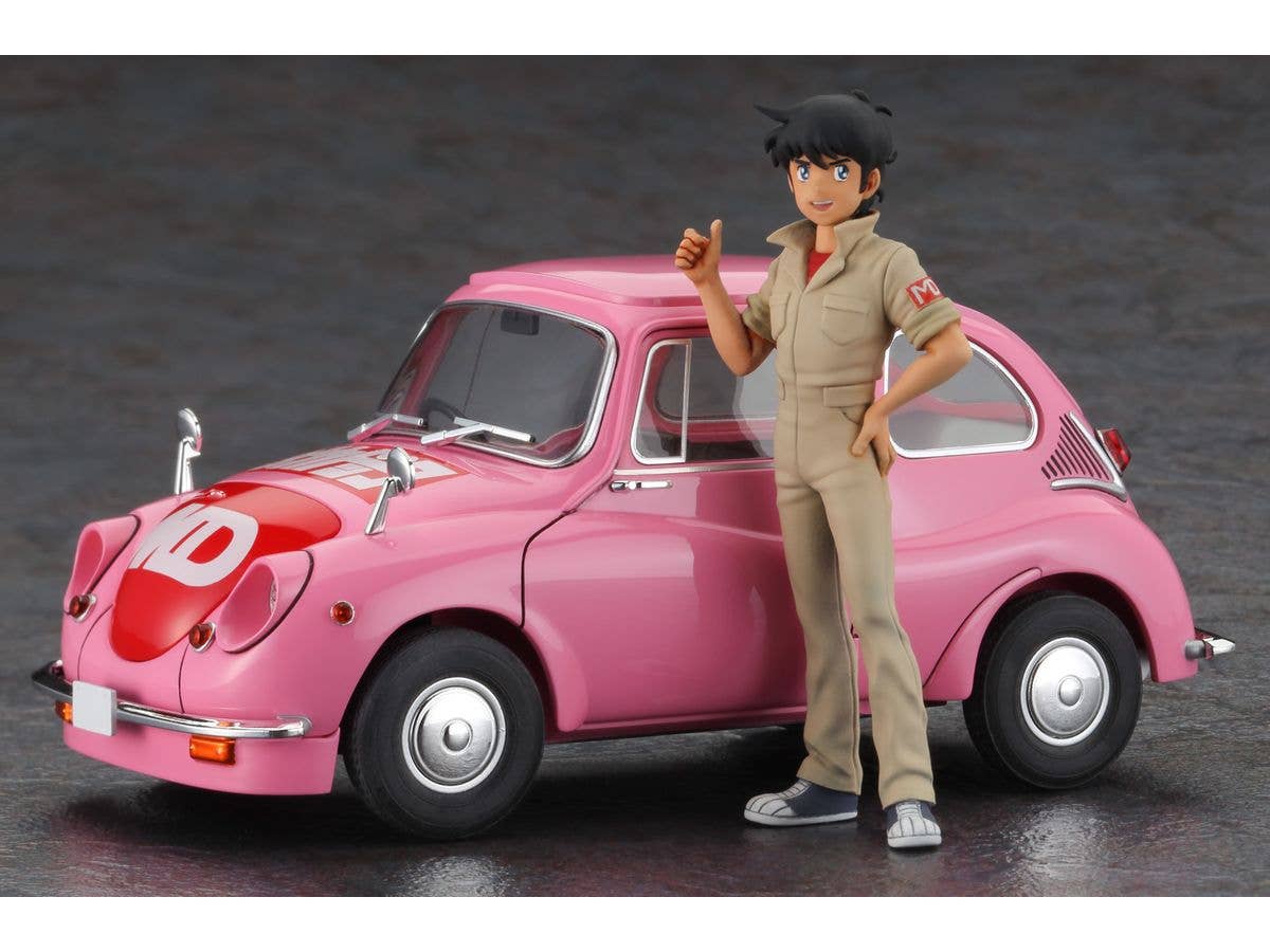 Hasegawa 1/24 [MECHA-DOC] SUBARU 360 w/JUN KAZAMI Figure (Special Ver.) (TBA) | 4967834524545