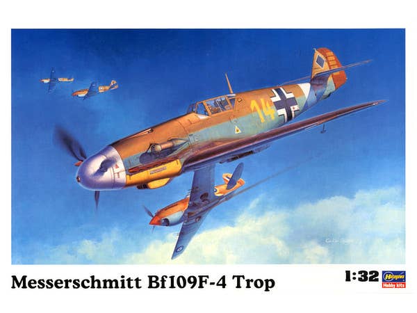 Hasegawa [ST31] 1:32 MESSERSCHMITT Bf109F-4 TROP | 4967834088818