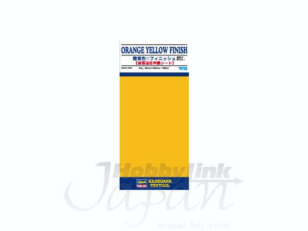 Hasegawa 'Orange Yellow Finish (Size: 90mm X 200mm)' | 4967834718135