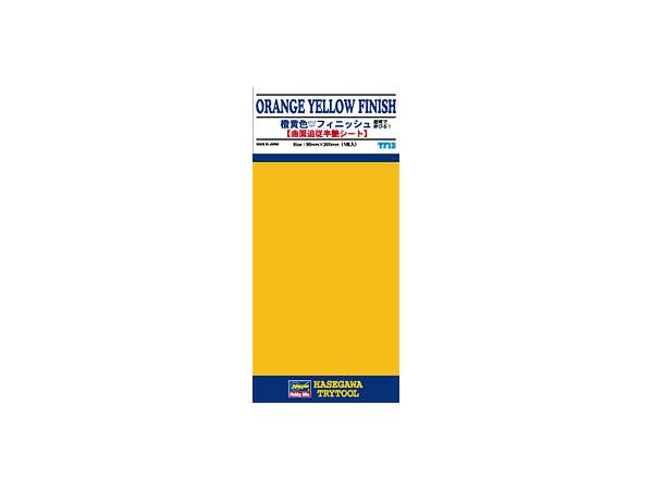 Hasegawa 'Orange Yellow Finish (Size: 90mm X 200mm)' | 4967834718135