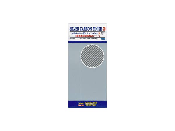 Hasegawa Silver Carbon Finish 20 | 4967834718180