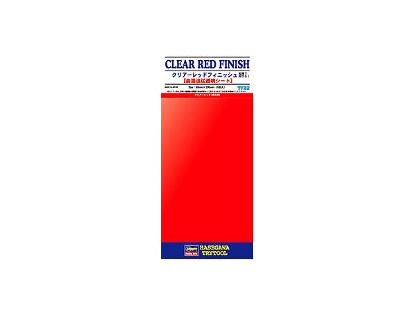 Hasegawa Clear Red Finish (TF22) | 4967834718227