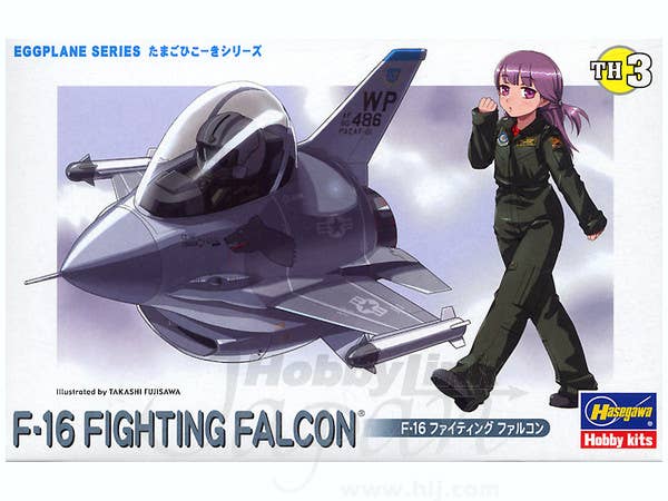 Hasegawa Egg Plane F-16 Fighting Falcon | 4967834601031