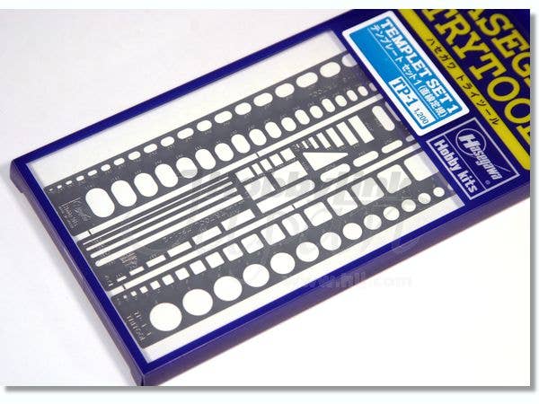 Hasegawa Template Set 1 ( Straight Line ) | 4967834711013