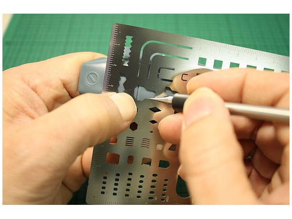 Hasegawa Cutting Template D ( Square Type ) | 4967834711082