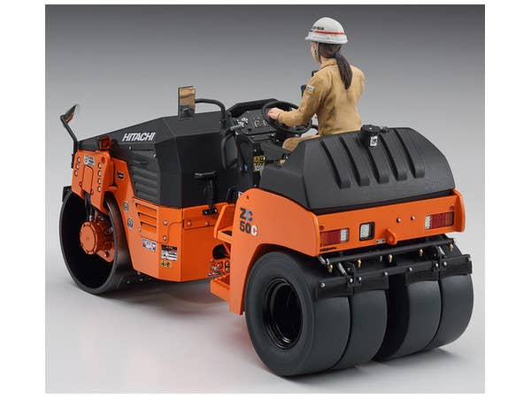 Hasegawa [WM02] 1:35 HITACHI VIBRATORY COMBINED ROLLER ZC50C-5 | 4967834660021