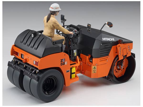 Hasegawa [WM02] 1:35 HITACHI VIBRATORY COMBINED ROLLER ZC50C-5 | 4967834660021