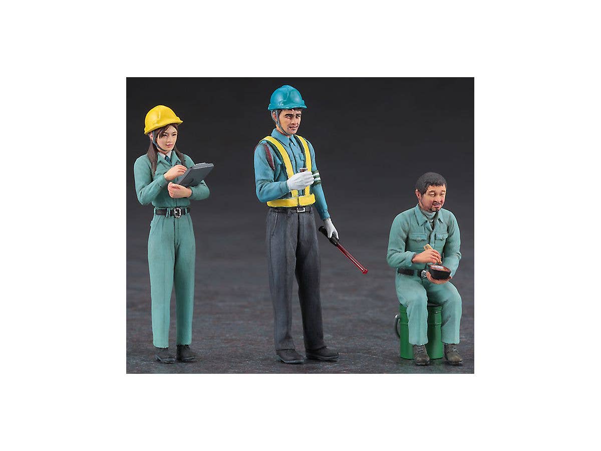 Hasegawa [WM06] 1:35 CONSTRUCTION WORKER SET B | 4967834660069