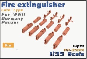 Heavy Hobby 1/35 Fire Extinguisher Late Type For WWII Germany Panzer | 4580786650522