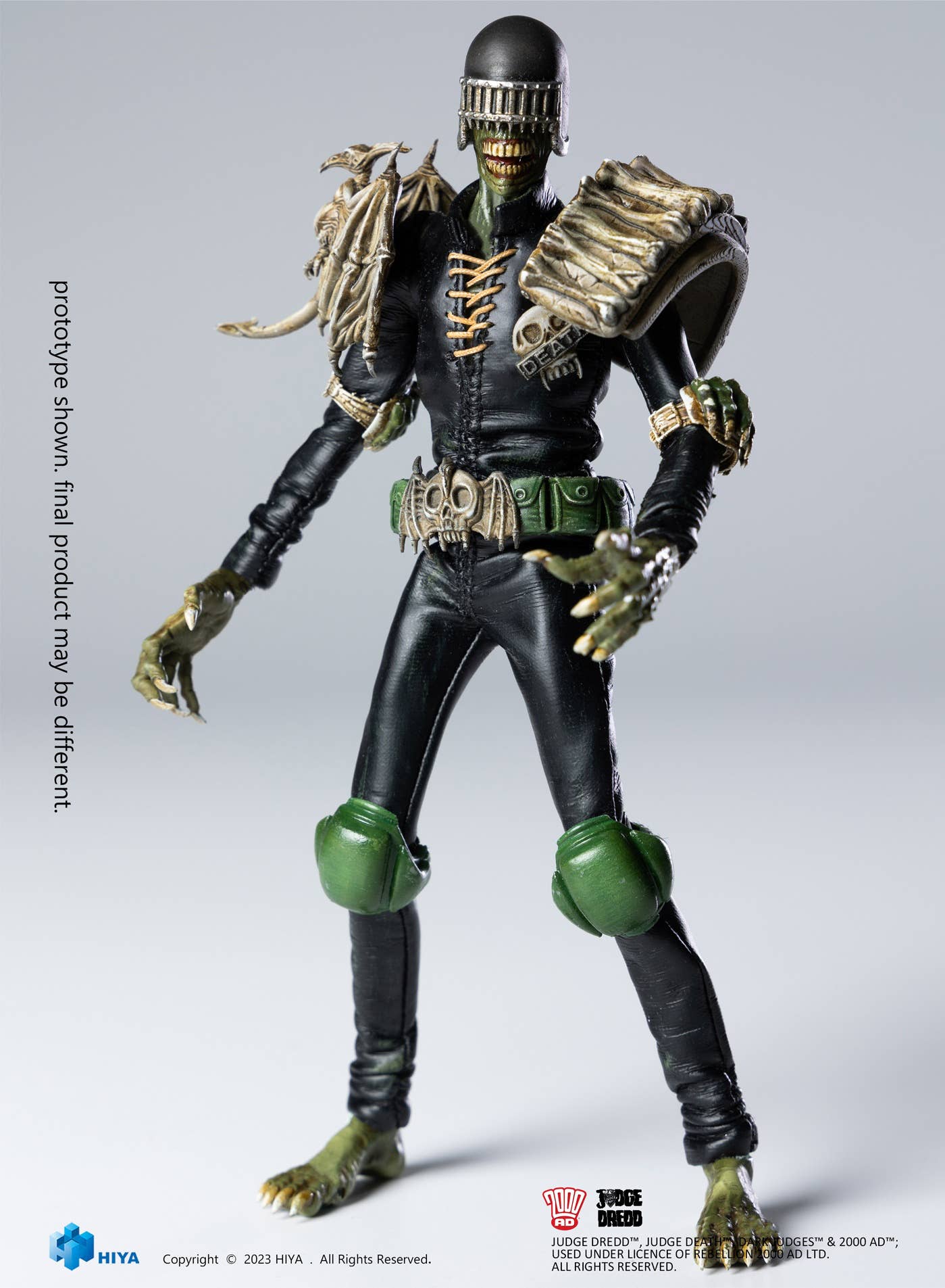 HIYA Toys Exquisite Super Series JUDGE DREDD Judge Death Action Figure | 6957534201738