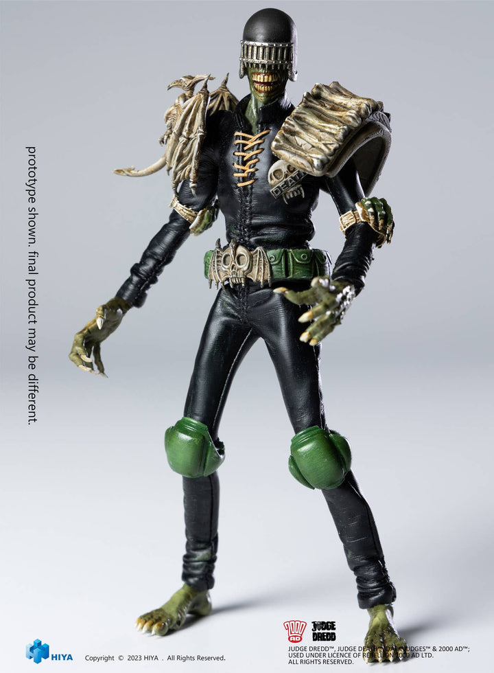 HIYA Toys Exquisite Super Series JUDGE DREDD Judge Death Action Figure | 6957534201738