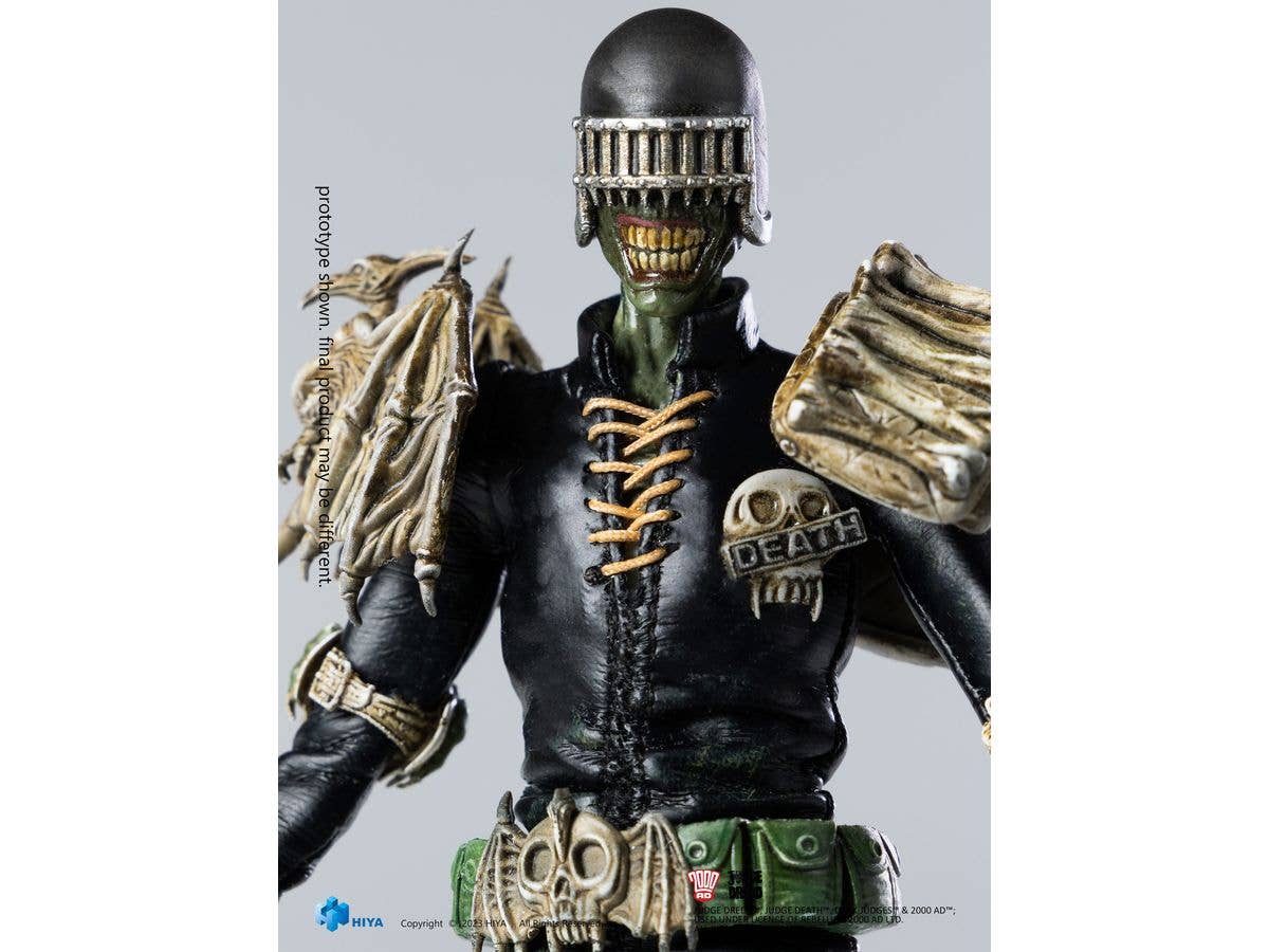 HIYA Toys Exquisite Super Series JUDGE DREDD Judge Death Action Figure | 6957534201738
