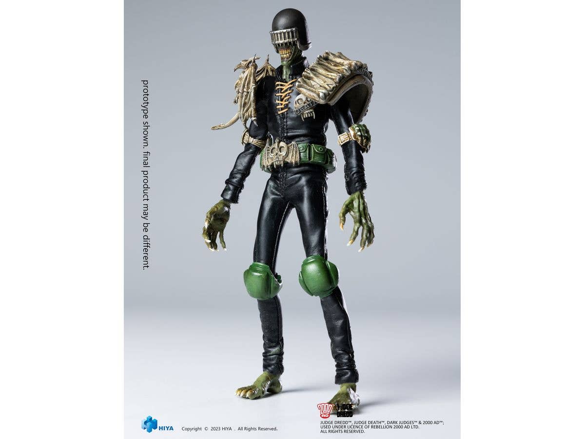 HIYA Toys Exquisite Super Series JUDGE DREDD Judge Death Action Figure | 6957534201738