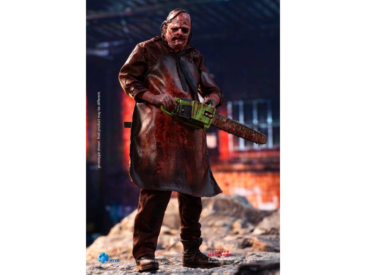 HIYA Toys Exquisite Super Series 1/12 Scale Texas Chainsaw Massacre 2022 Leatherface | 6957534202353