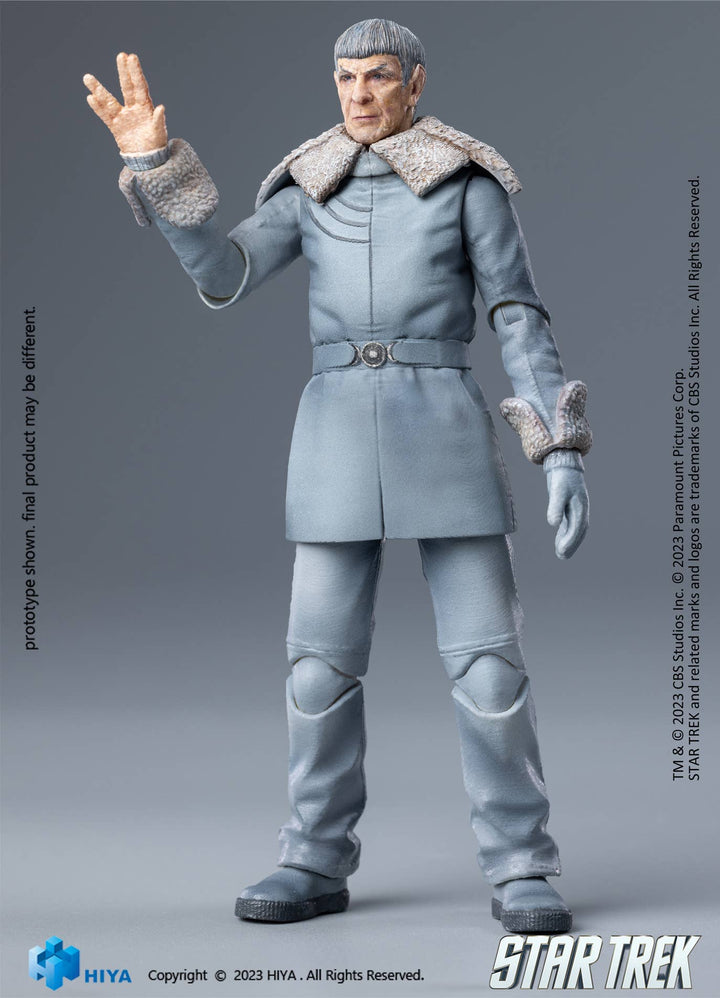 HIYA Toys Exquisite Mini Series 1/18 Scale STAR TREK 2009 Spock Prime Action Figure | 6957534203022