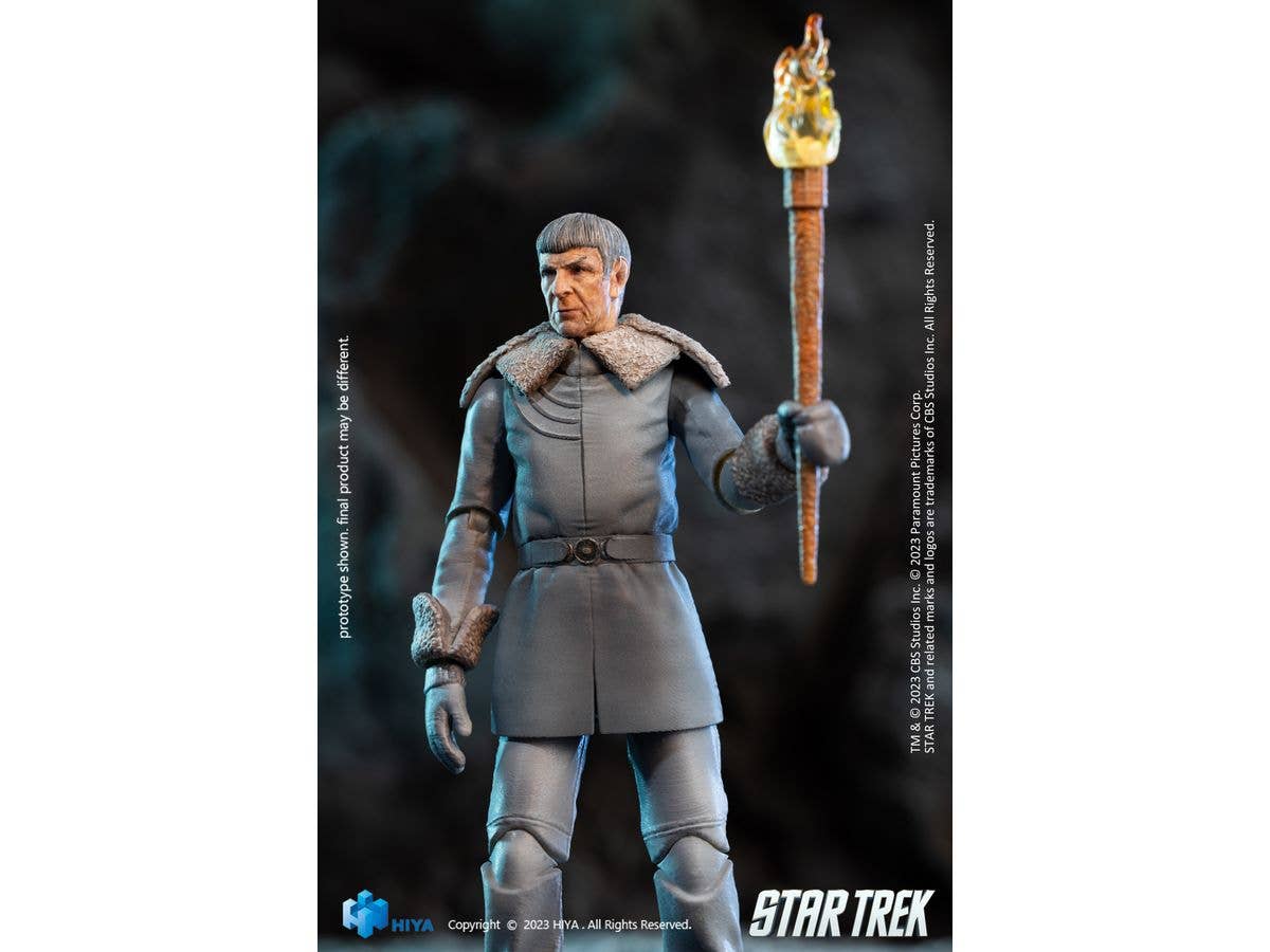 HIYA Toys Exquisite Mini Series 1/18 Scale STAR TREK 2009 Spock Prime Action Figure | 6957534203022