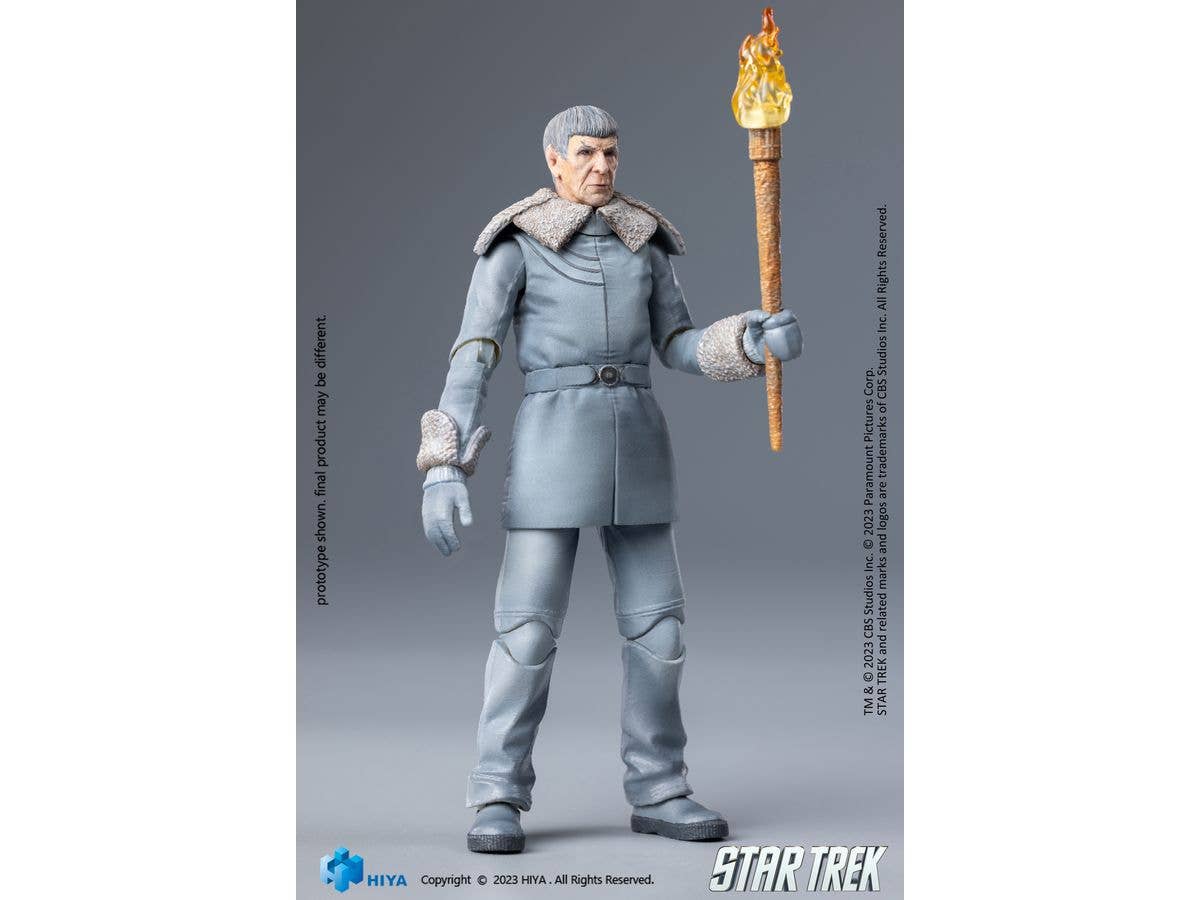 HIYA Toys Exquisite Mini Series 1/18 Scale STAR TREK 2009 Spock Prime Action Figure | 6957534203022