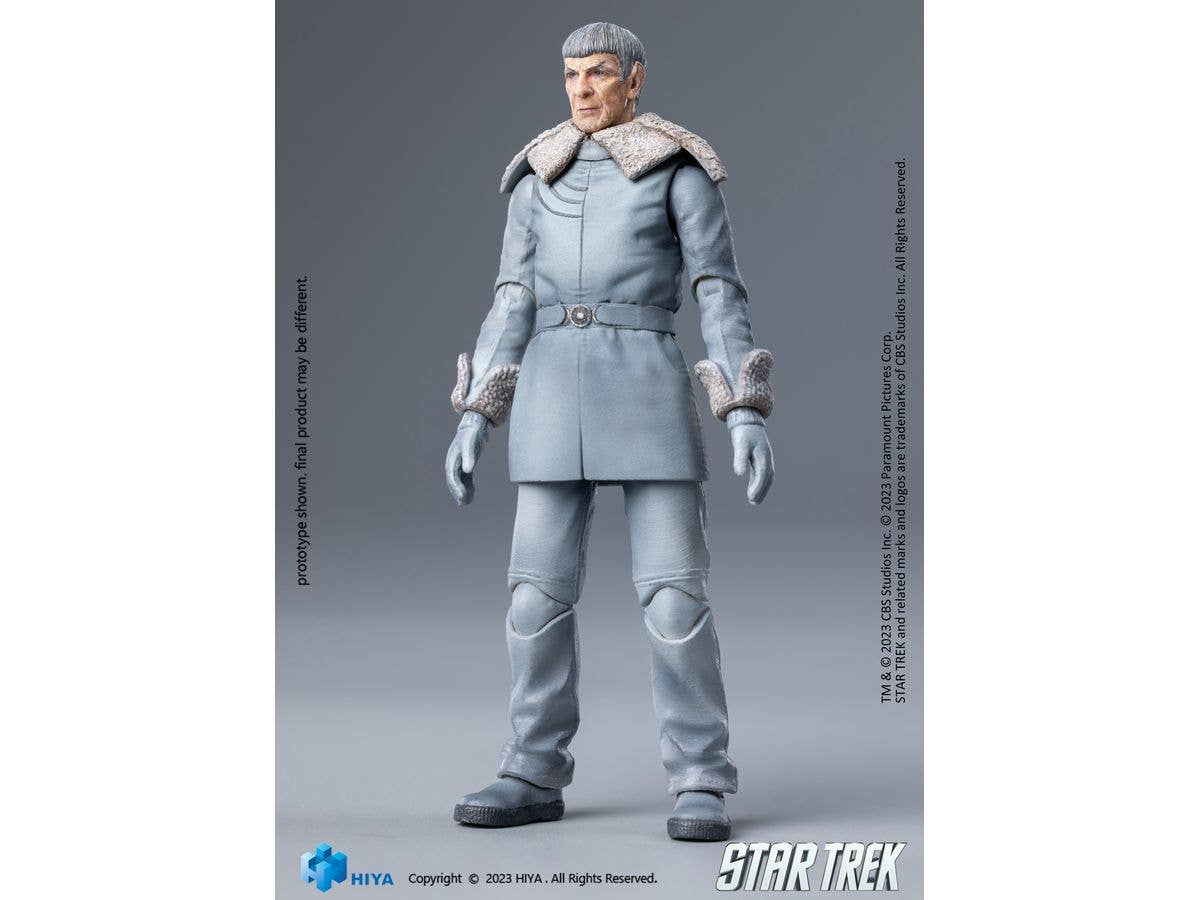 HIYA Toys Exquisite Mini Series 1/18 Scale STAR TREK 2009 Spock Prime Action Figure | 6957534203022