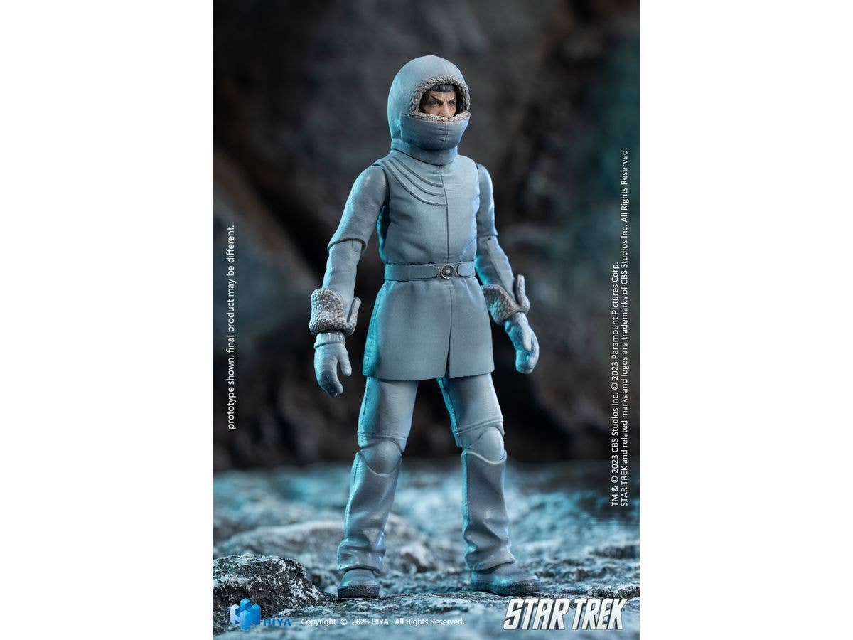 HIYA Toys Exquisite Mini Series 1/18 Scale STAR TREK 2009 Spock Prime Action Figure | 6957534203022