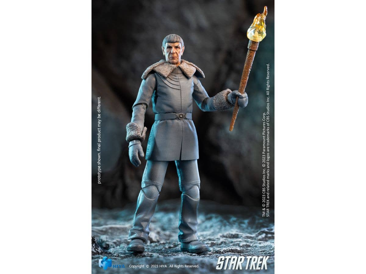 HIYA Toys Exquisite Mini Series 1/18 Scale STAR TREK 2009 Spock Prime Action Figure | 6957534203022