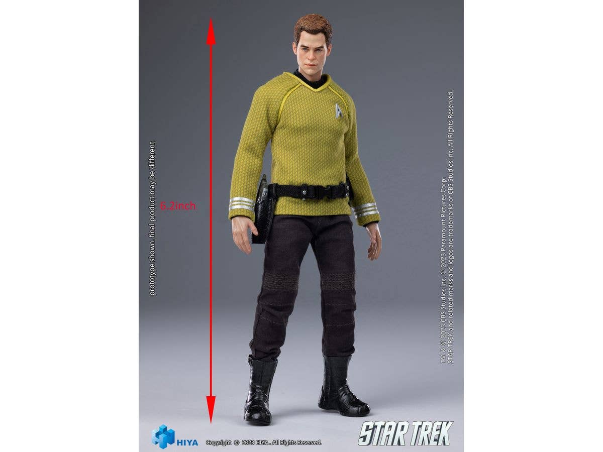 HIYA Toys Exquisite Super Series 1/12 Scale STAR TREK Kirk | 6957534202599