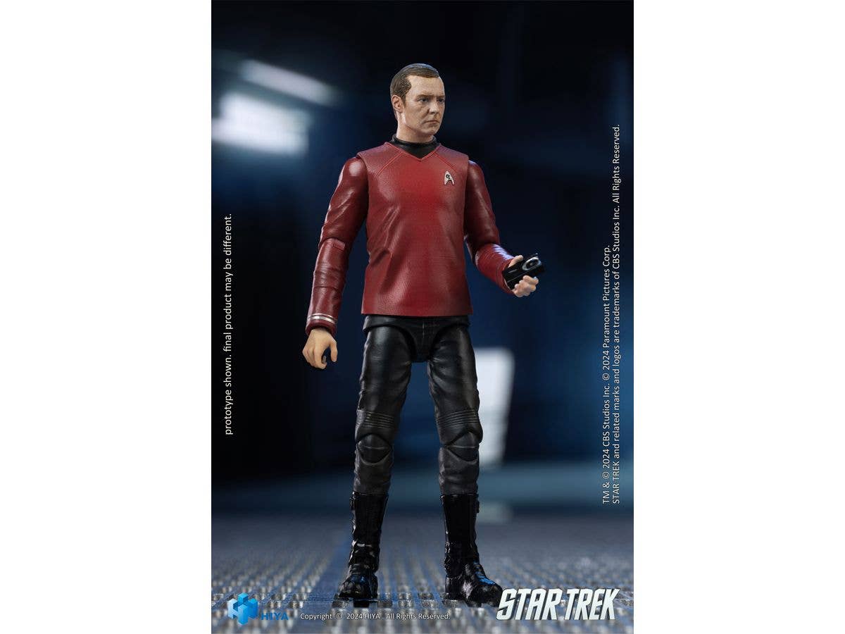 HIYA Toys Exquisite Mini Series 1/18 Scale STAR TREK 2009 Scotty | 6957534202629