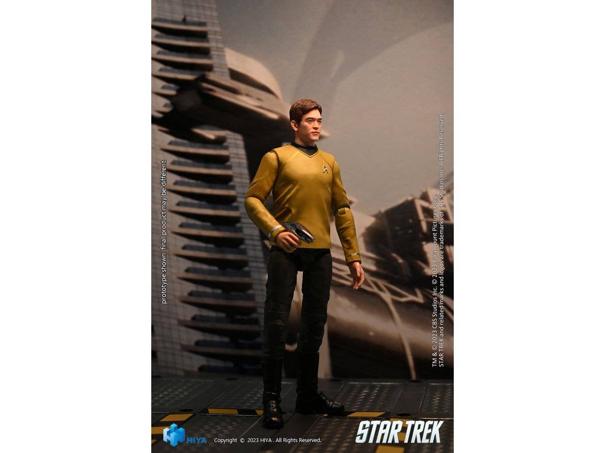 HIYA Toys Exquisite Mini Series 1/18 Scale STAR TREK 2009 Sulu | 6957534202643